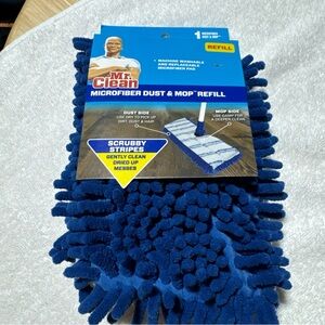 New Blue Microfiber Dust & Mop Refill